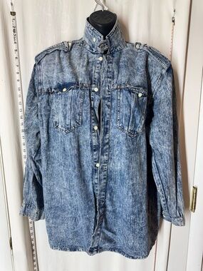Vintage Jeanjer Acid Washed Shirt/Jacket